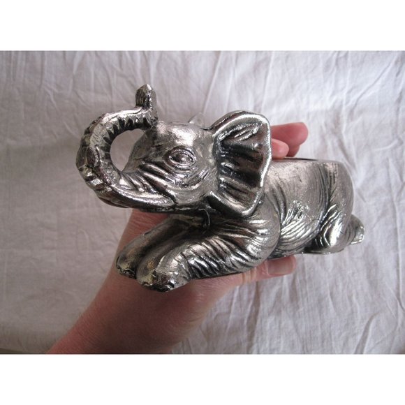 Beautiful Vintage Arthur Court Designs Elephant candle holder Aluminum 1977 - Picture 6 of 9
